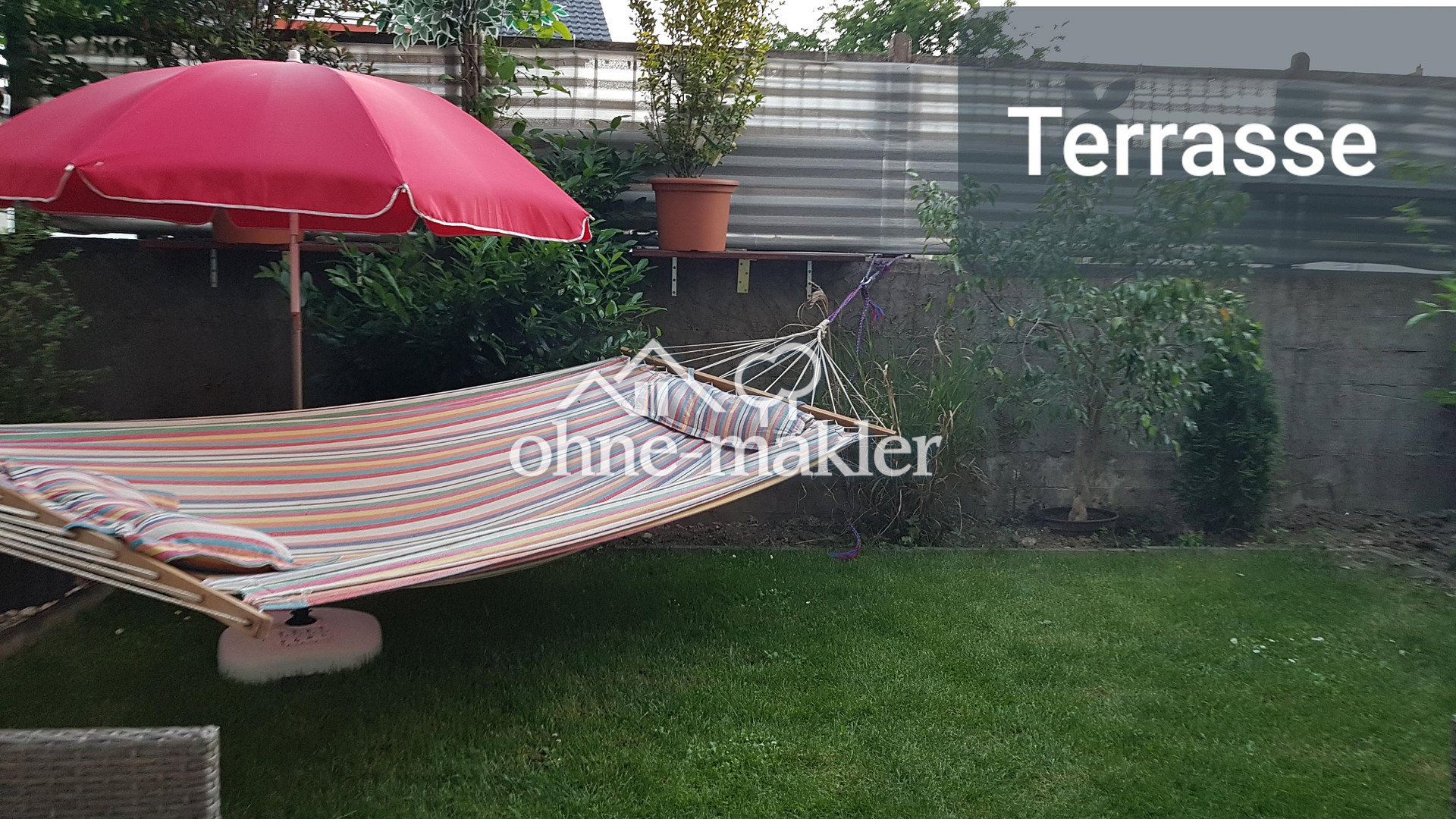 Gepflegte 2-Zimmer Terrassenwohnung in Bodenheim, 55294 Bodenheim