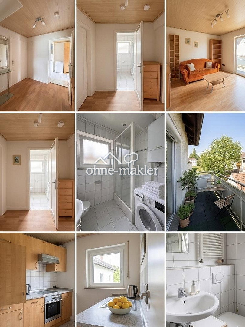 Schierstein Balkon, modernes Bad & Top-Anbindung, 65201 Wiesbaden (Dotzheim Frauenstein Schierstein)