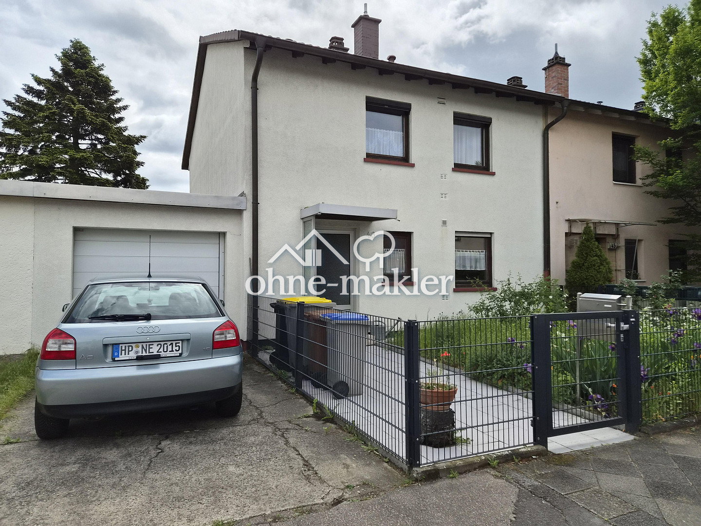 Reihenendhaus mit 2 Garagen in Waldhof, 68305 Mannheim (Gartenstadt Luzenberg Waldhof)