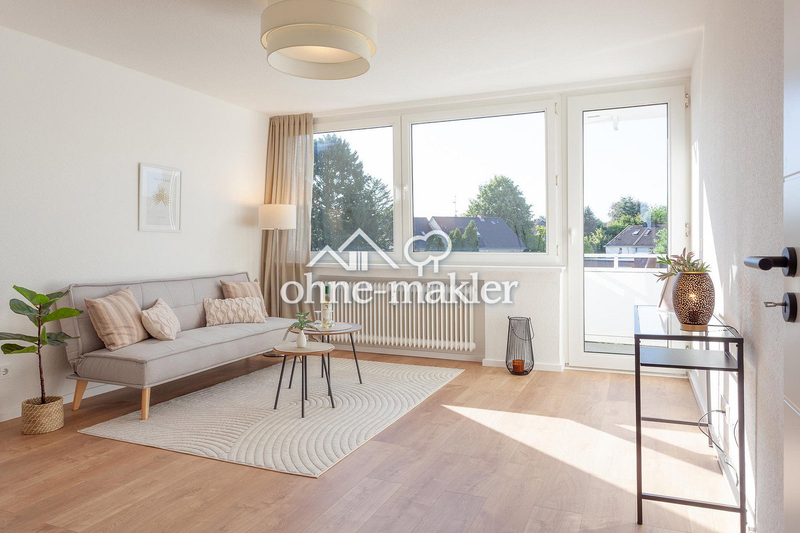 Helle 3-Zimmer Wohnung mit Balkon in Mülheim, 45475 Mülheim an der Ruhr (Dümpten Mellinghofen Mitte-Ost)