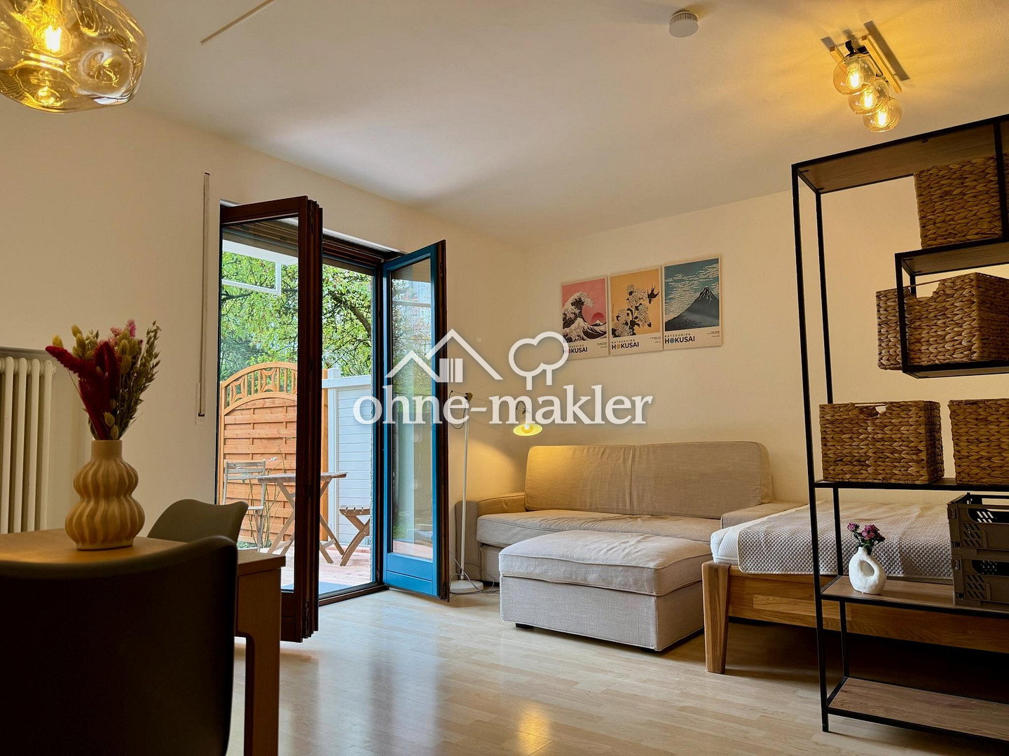 Komfortable 1-Zimmer-WG-Univiertel mit Garten, 86159 Augsburg (Antonsviertel Hochfeld Innenstadt Universitätsviertel)
