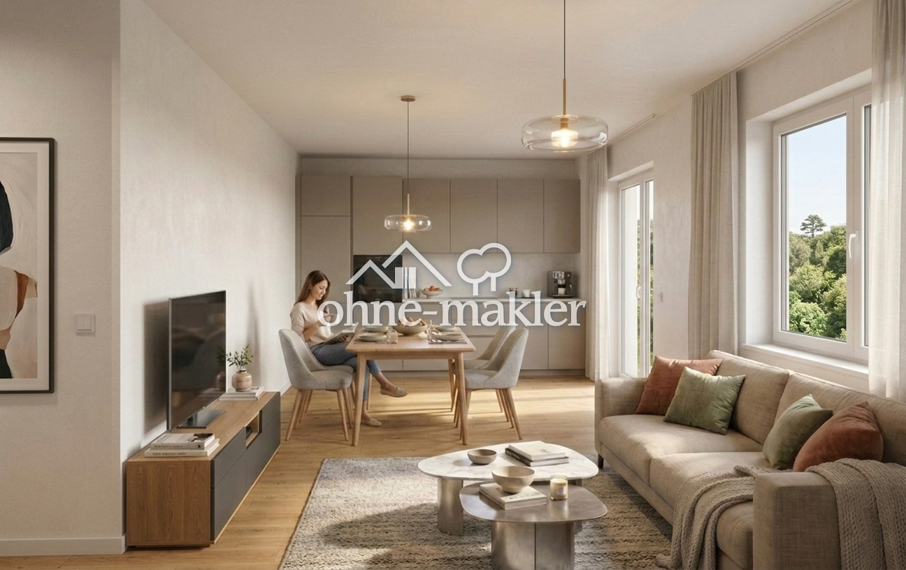 Neubau in Bernau Balkon & Stellplatz inklusive, 16321 Bernau bei Berlin
