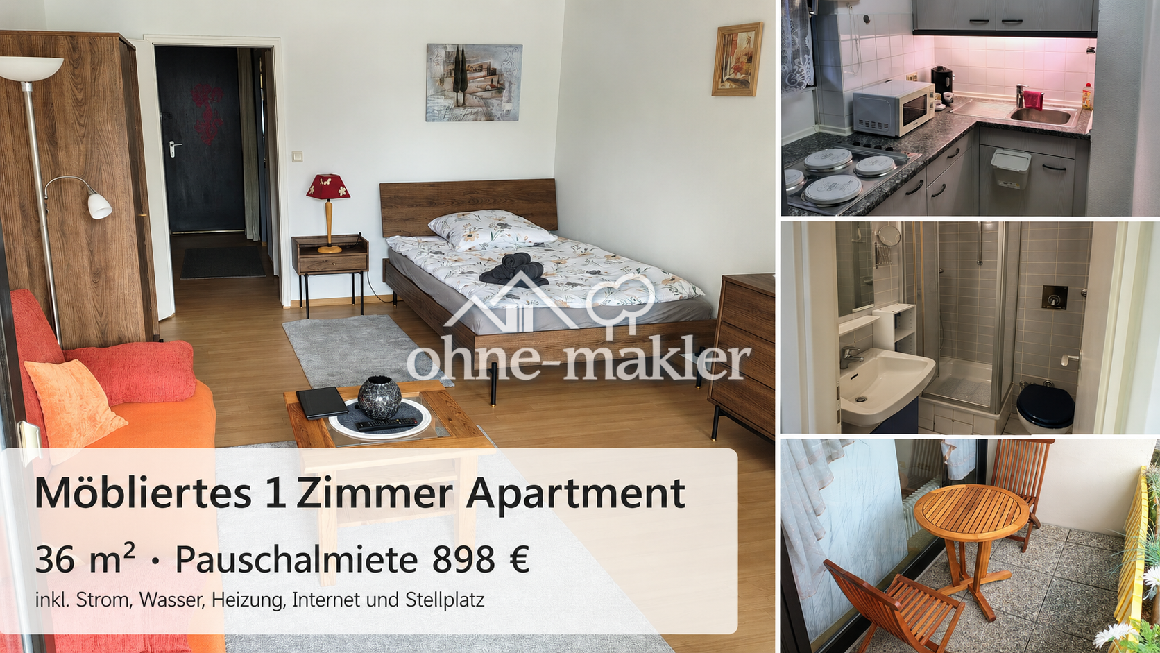 Hannover Bemerode möbliertes Apartment zum Wohlfühlen, 30539 Hannover