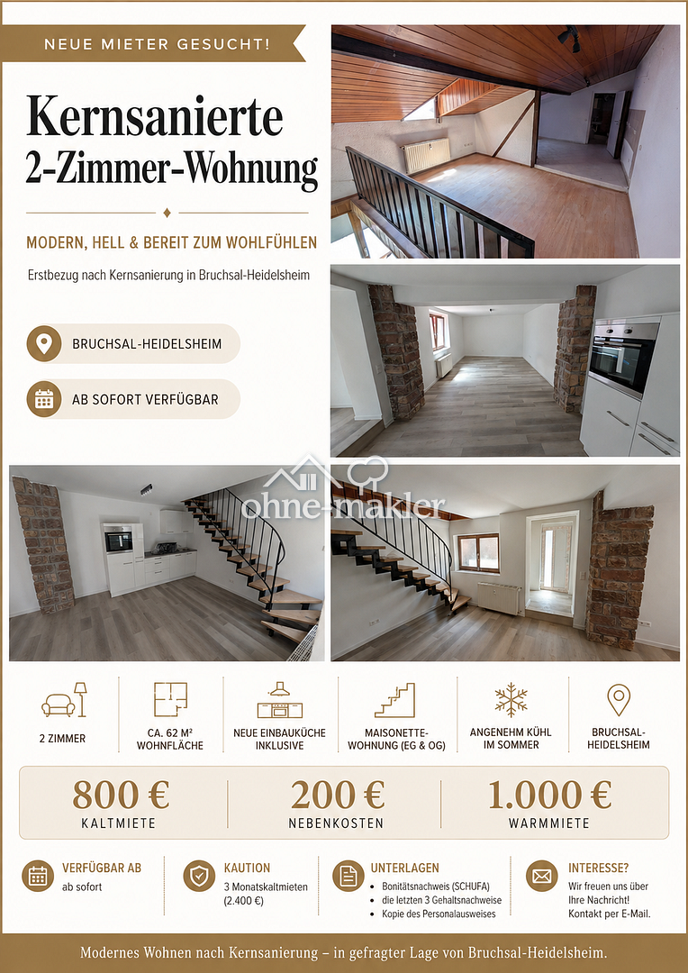 Charmantes Reihenmittelhaus in Bruchsal-Heidelsheim, 76646 Bruchsal