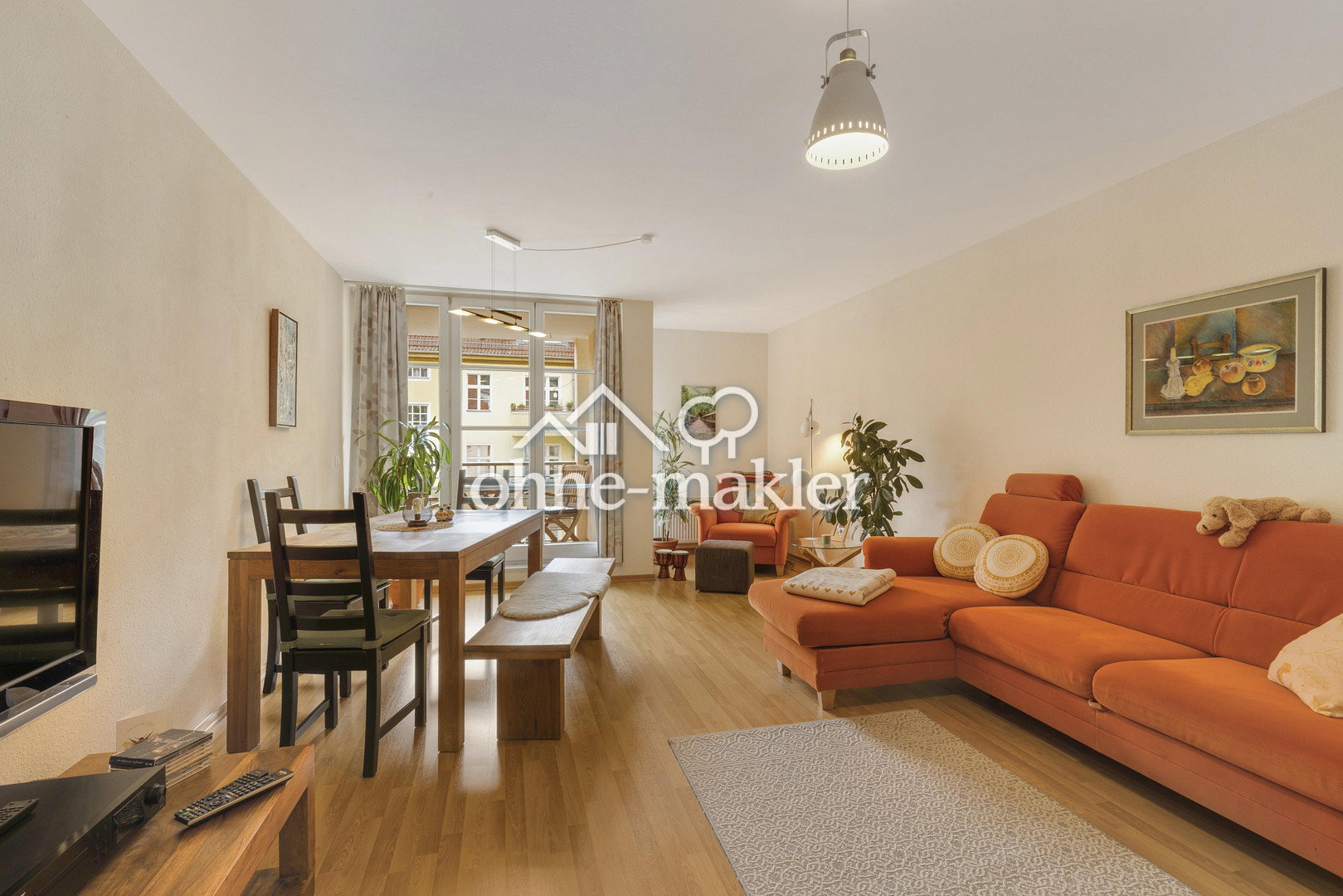 Florakiez-Flair Helle 3-Zimmer Wohnung in Berlin, 13187 Berlin (Pankow)