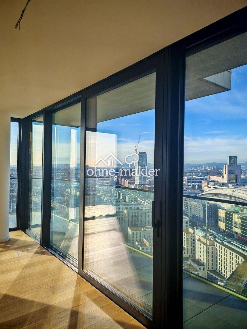 Luxuriöses Apartment mit Panoramablick in Frankfurt, 60327 Frankfurt am Main (Gallus Gutleutviertel Westend-Süd)