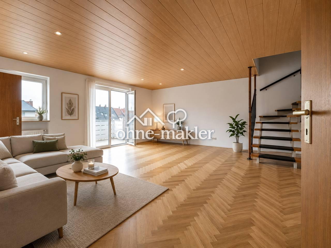 Groß-Gerau Stilvolle Maisonette mit Terrasse, 64521 Groß-Gerau