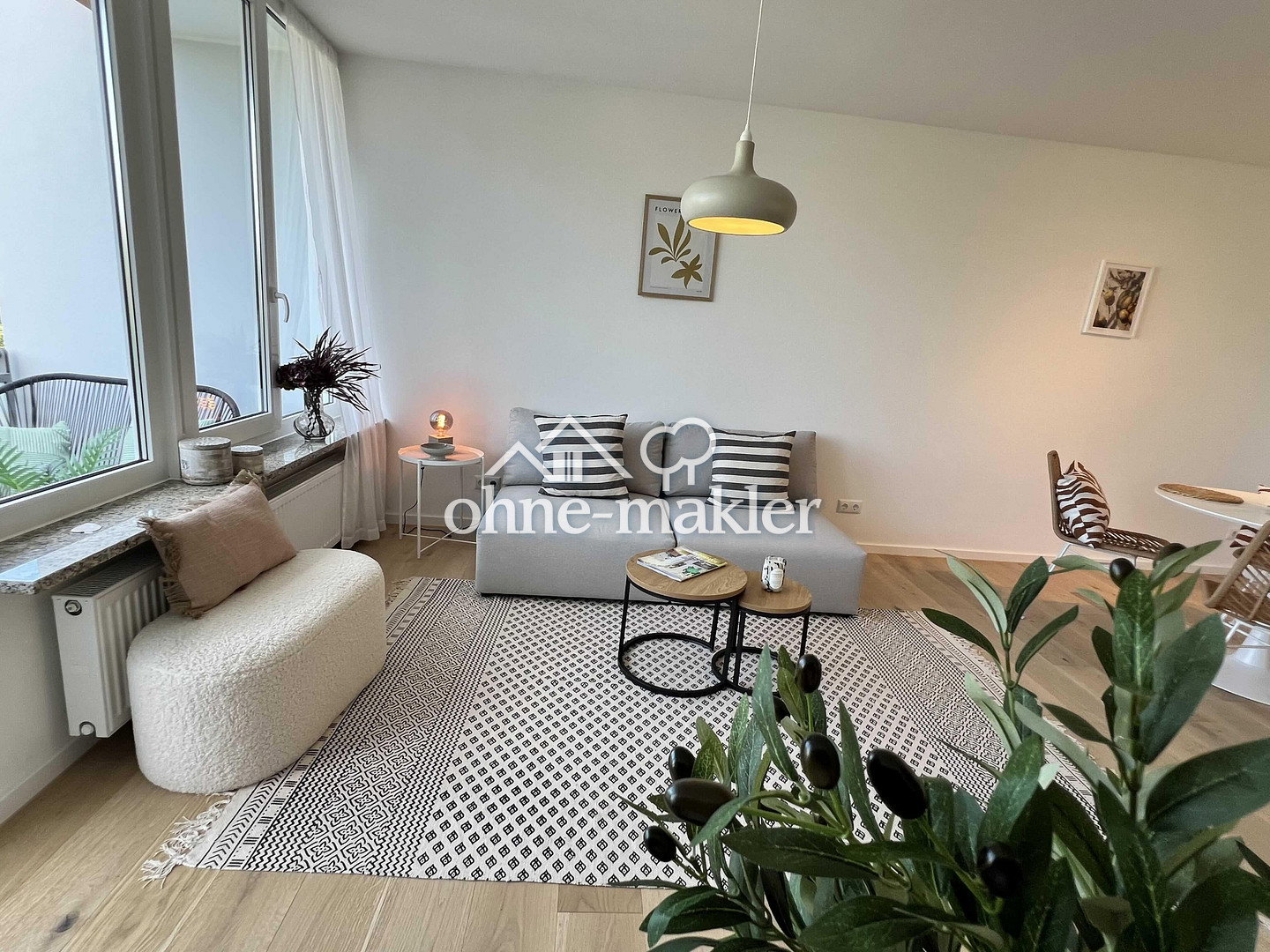 Helle 2-Zimmer-Wohnung in Maxvorstadt, 80799 München (Maxvorstadt Schwabing-Freimann Schwabing-West)