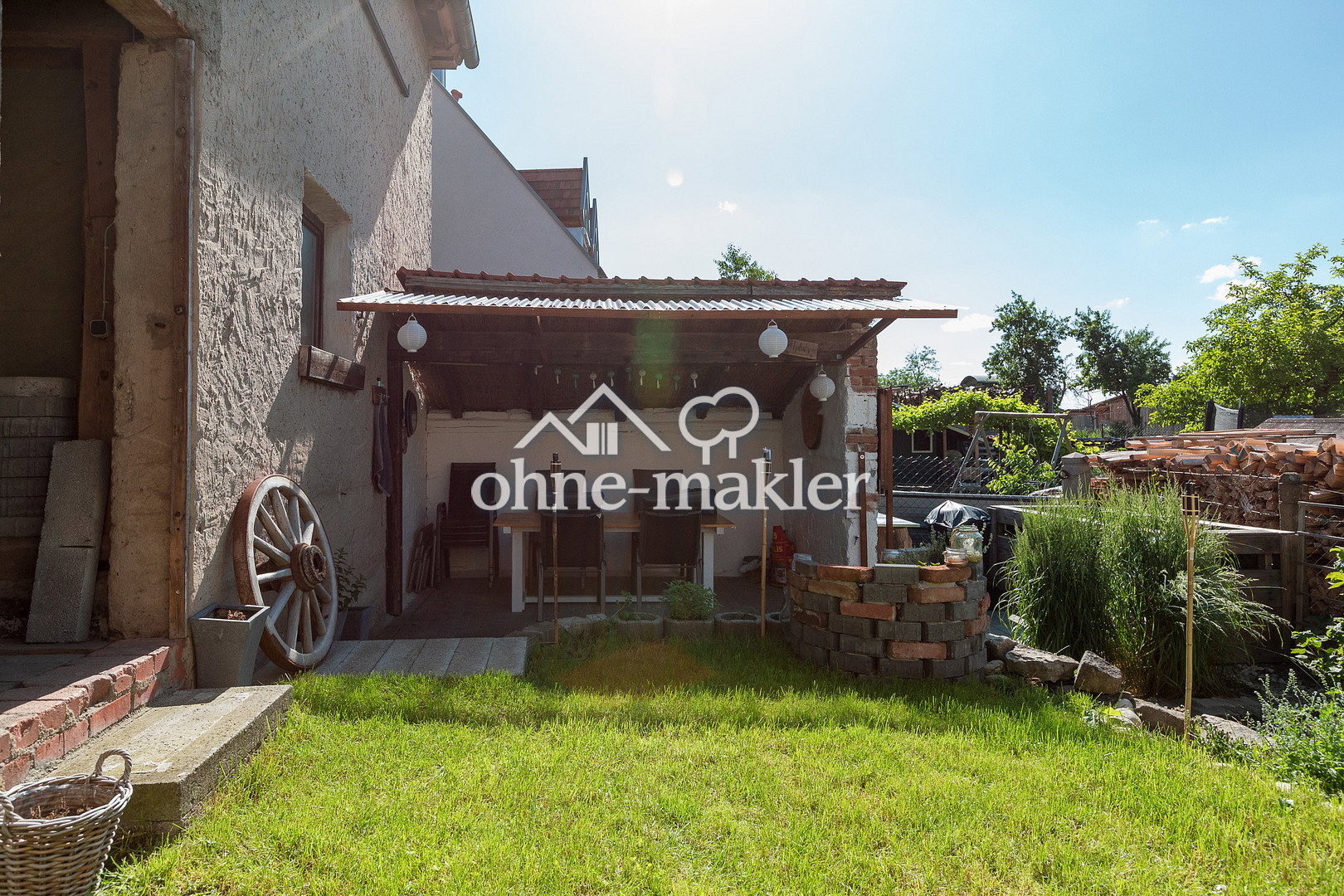 Erdgeschoss-Wohnung mit Garten in Burgbernheim, 91593 Burgbernheim