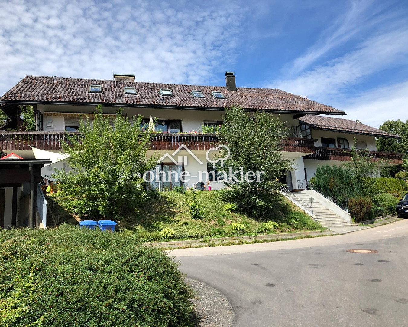 Helle 3-Zimmer-Wohnung mit Balkon und Bergblick, 94151 Mauth