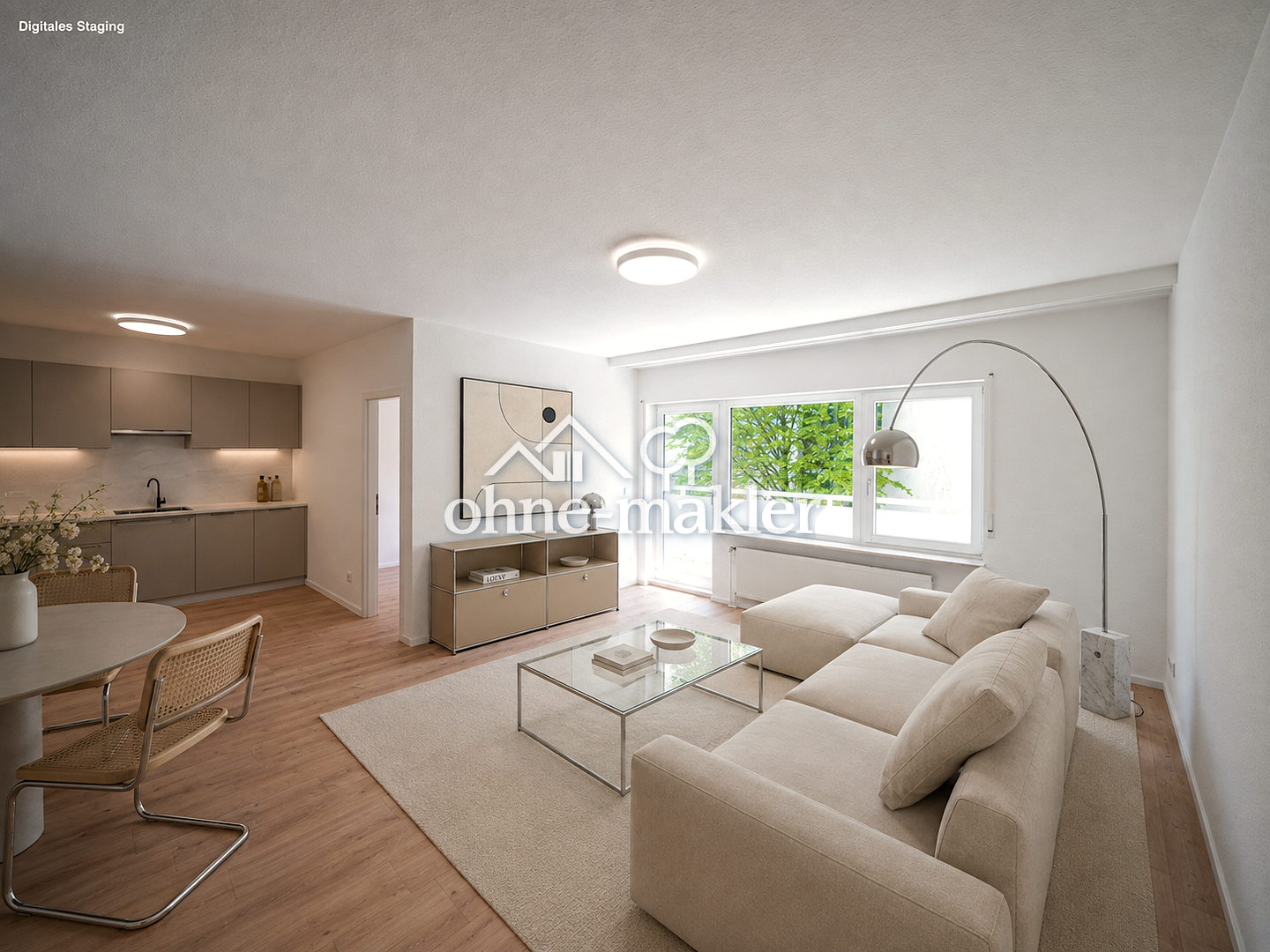 Helle 3 Zimmer Wohnung in Wiesbaden-Biebrich, 65203 Wiesbaden (Biebrich Mainz-Amöneburg Schierstein)