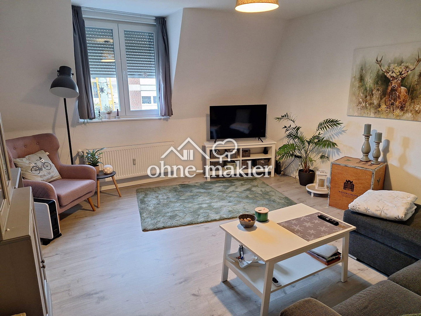 Sanierte 2-Zimmer-Wohnung in zentraler Lage, 59063 Hamm (Berge Hamm-Mitte Lohauserholz Rhynern Westtünnen)