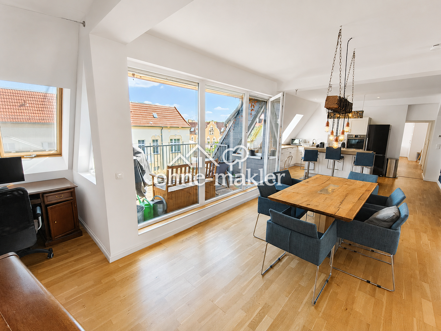 Dachgeschosswohnung mit Terrasse & Klima in Berlin, 10317 Berlin (Friedrichshain-Kreuzberg Friedrichsfelde Lichtenberg Rummelsburg)
