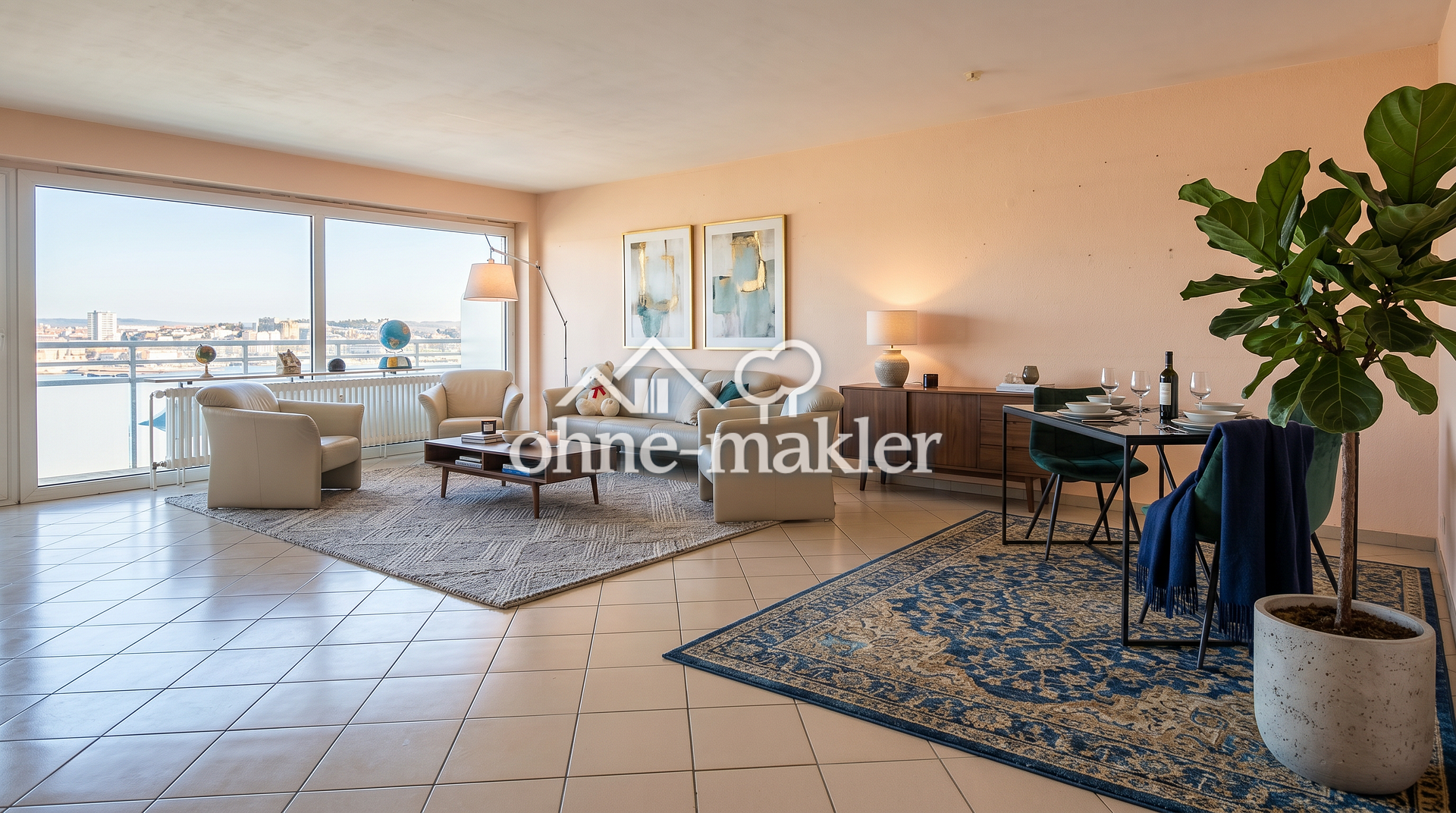 Traumwohnung mit Panoramablick in Viernheim, 68519 Viernheim