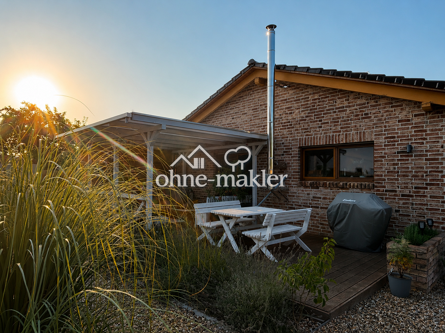 Mediterranes Lebensgefühl in Bungalow, 38159 Vechelde