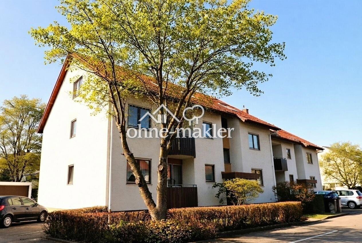 Helle 2-Zimmer-Wohnung mit Balkon - zentral in Senden, 89250 Senden
