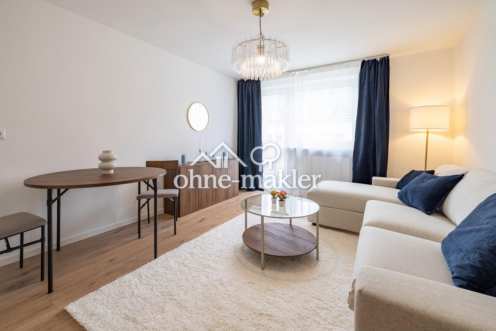 Modernes 1-Zimmer-Apartment mit Möbeln – sofort einziehbar in München-Obergiesing