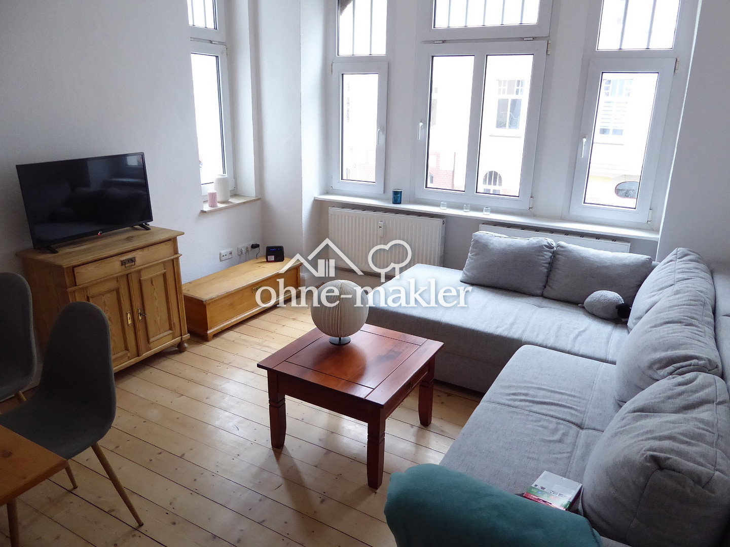 Schön möblierte 3-Zimmer-Wohnung im Krämpferviertel, 99085 Erfurt (Daberstedt Hohenwinden Ilversgehofen Johannesvorstadt Krämpfervorstadt)