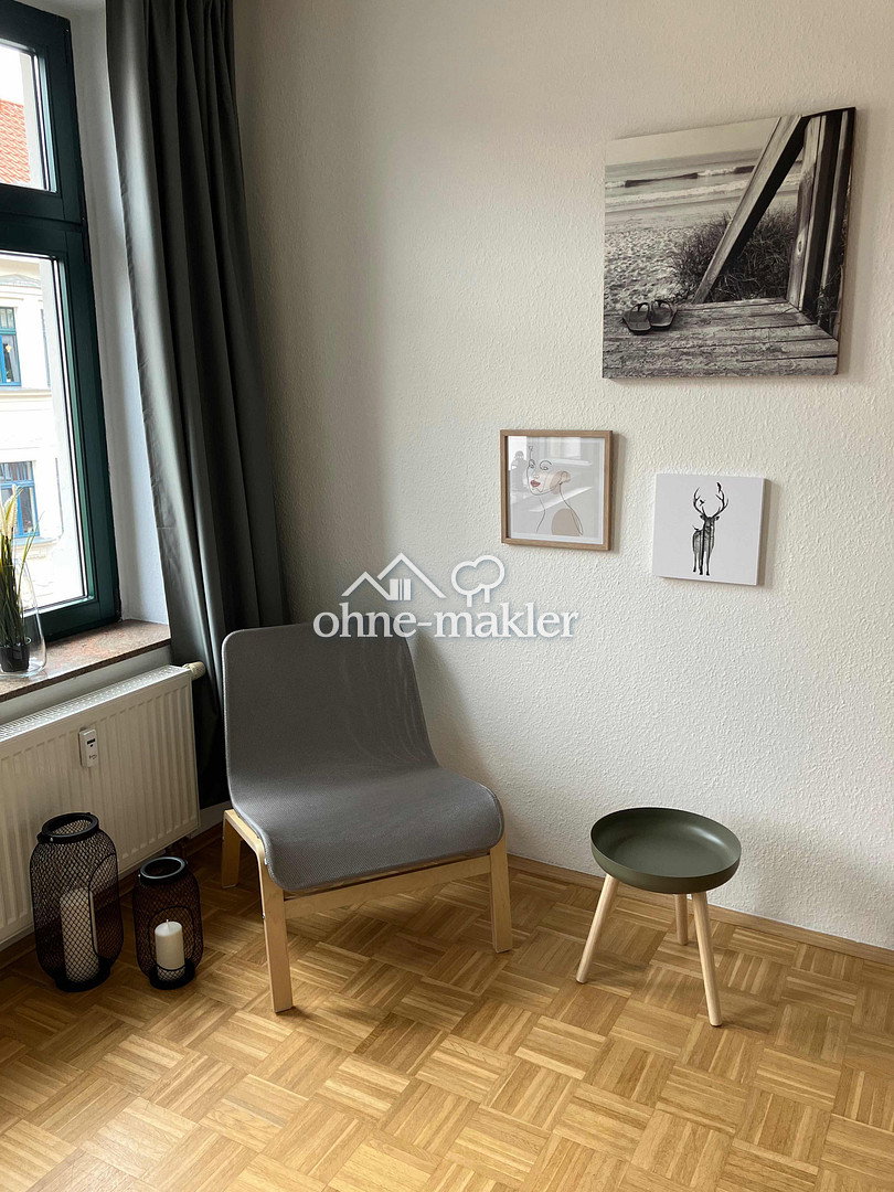 Großes Zimmer mit Sonnigem Balkon und Putzservice, 4299 Leipzig (Probstheida Stötteritz)