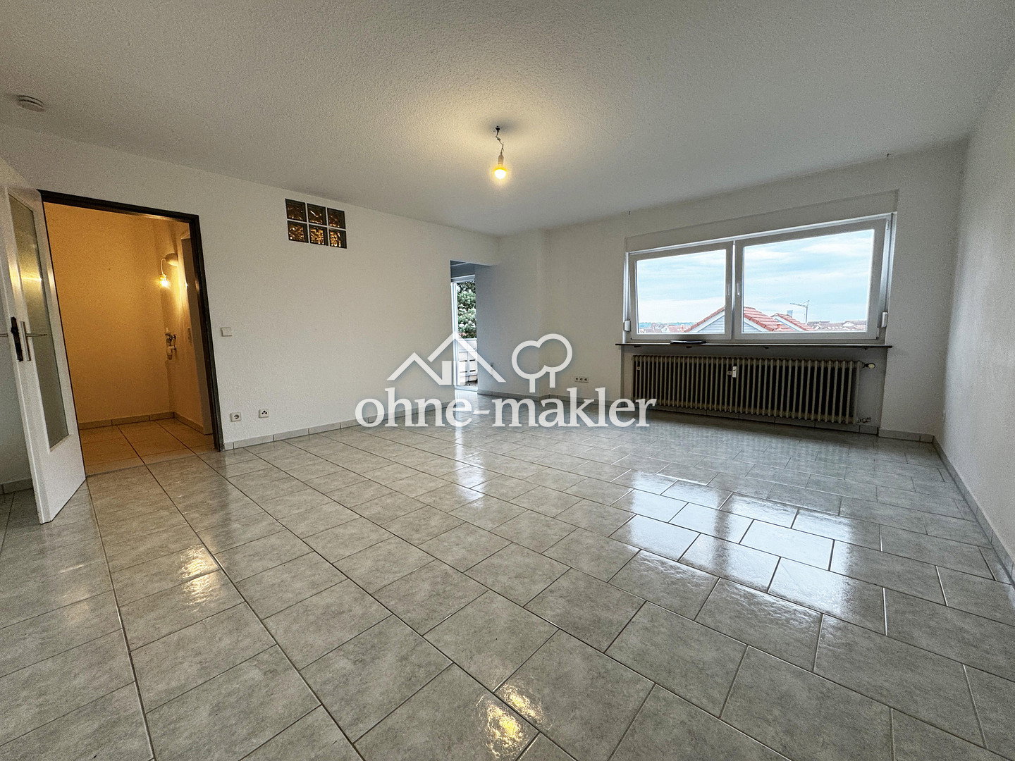 Hell 1-Zimmer-WG mit Balkon und Stellplatz, 74206 Bad Wimpfen