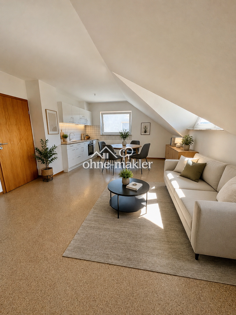 Dachgeschosswohnung in Neunkirchen – ruhig & zentral, 66540 Neunkirchen