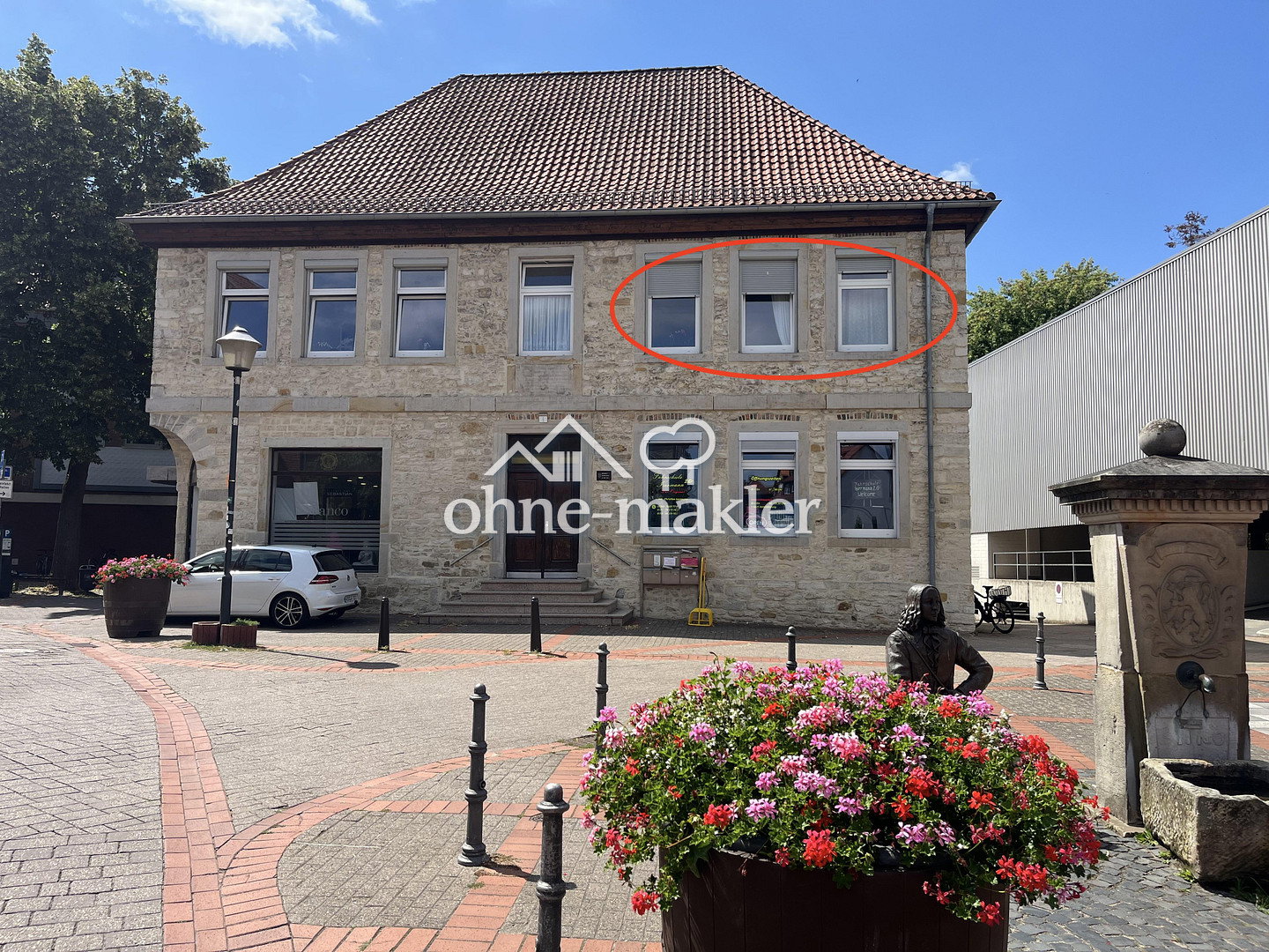 Repräsentative Wohnung im historischen Zentrum, 38442 Wolfsburg (Ehmen Fallersleben Mörse Sandkamp Sülfeld)