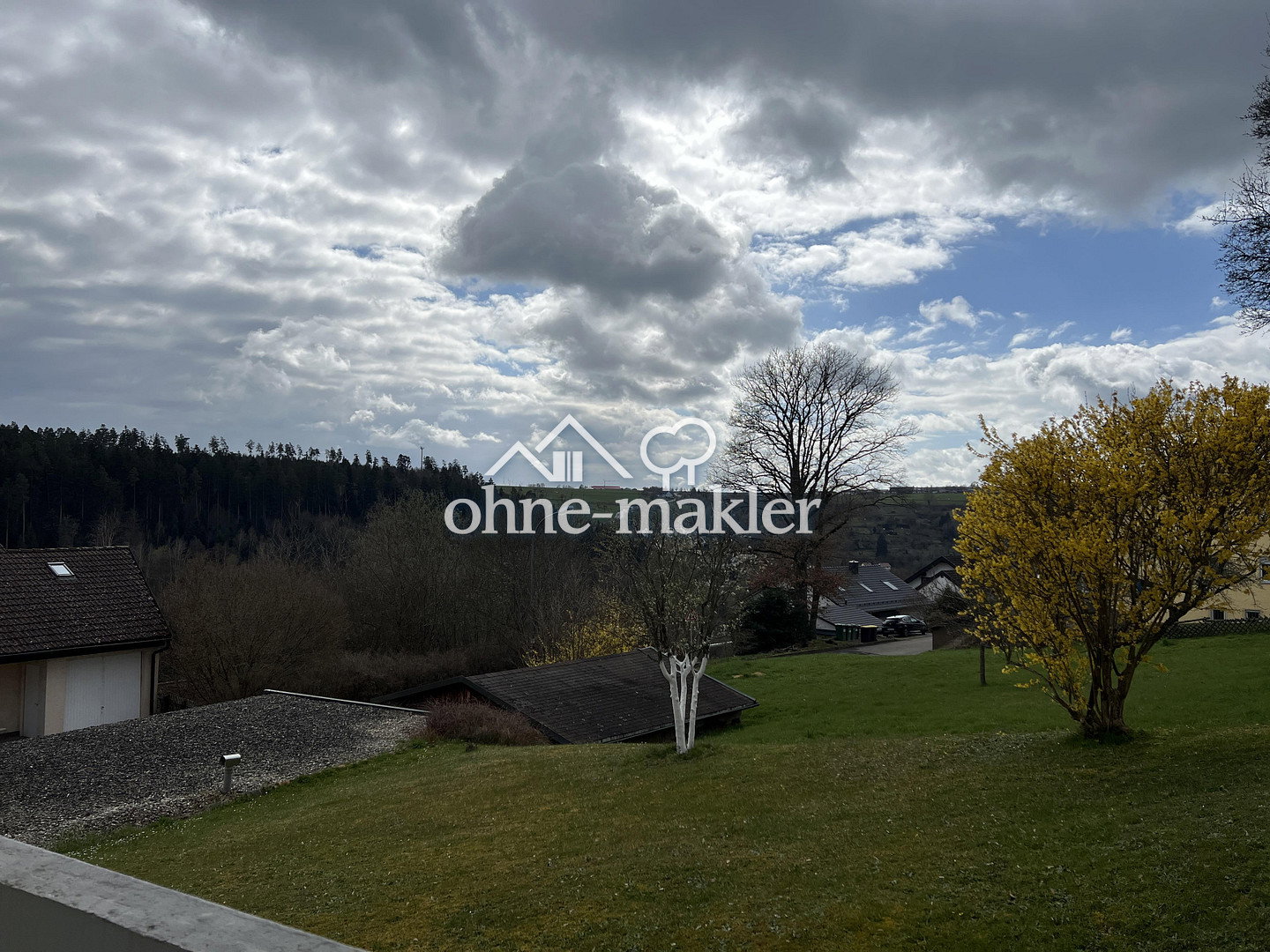 Ruhe und Grün – 2-Zimmer-Wohnung mit Balkon, 72213 Altensteig