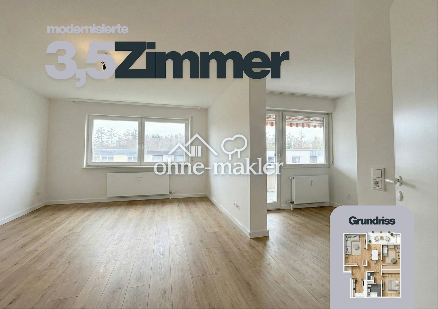 Helle Wohnung in Ulm – Jetzt provisionsfrei sichern, 89079 Ulm