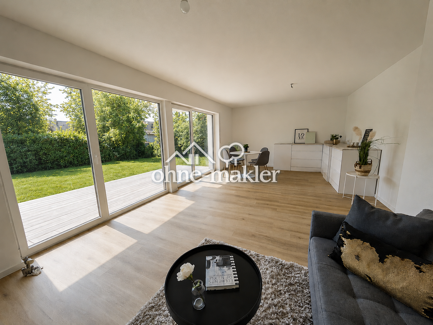 Erdgeschosswohnung mit Garten und Garage in Überlingen, 88662 Überlingen