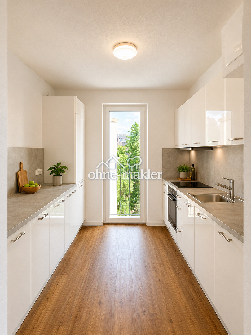 Offenbach Neuwertige 4-Zimmer-Wohnung mit Balkon, 63067 Offenbach am Main (Kaiserlei Offenbach am Main)