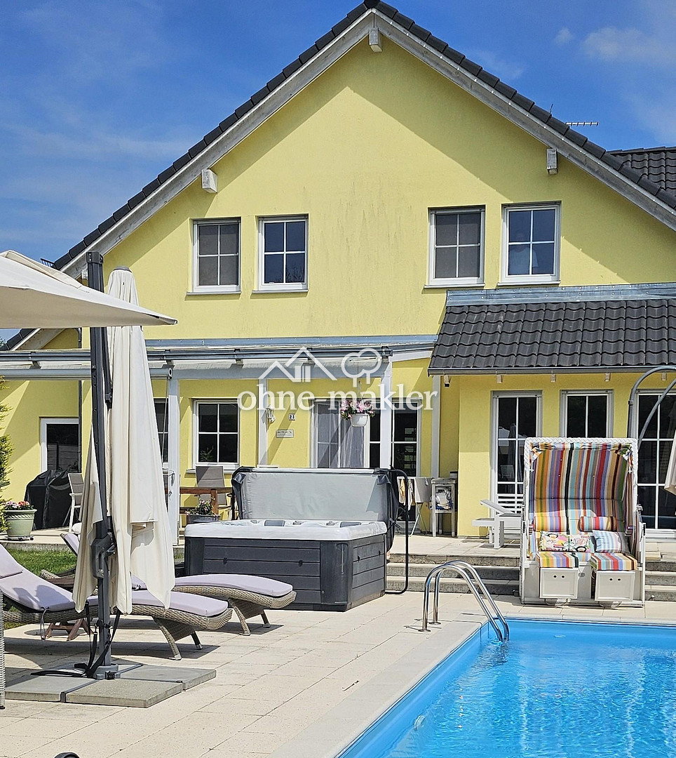 Luxus-Oase am Waldrand mit Pool, 86842 Türkheim