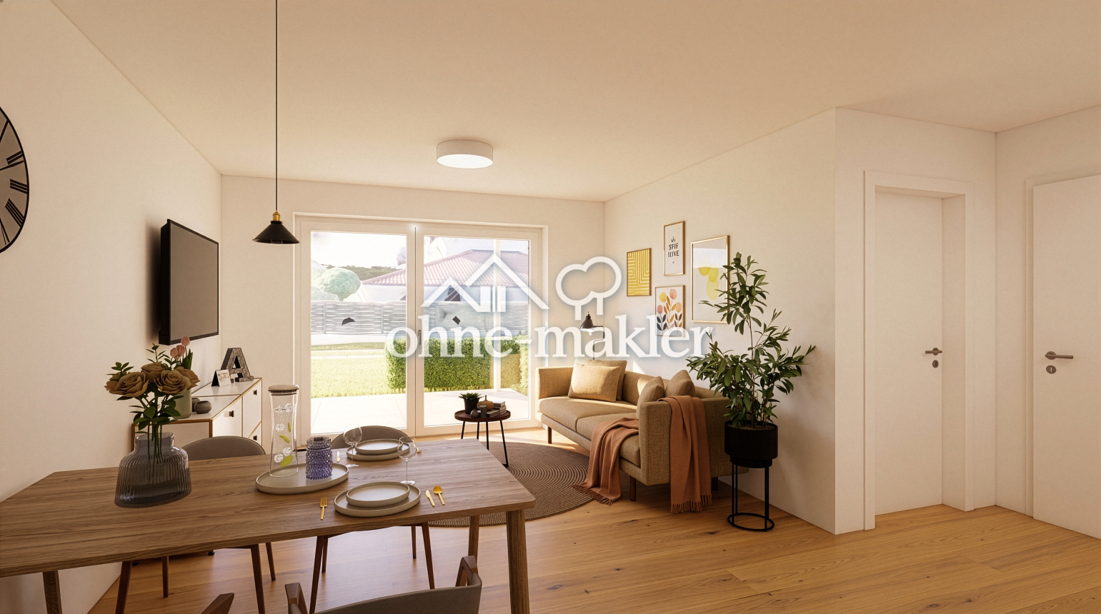 Modernes 2-Zimmer-Apartment direkt am Ortskern, 89165 Dietenheim