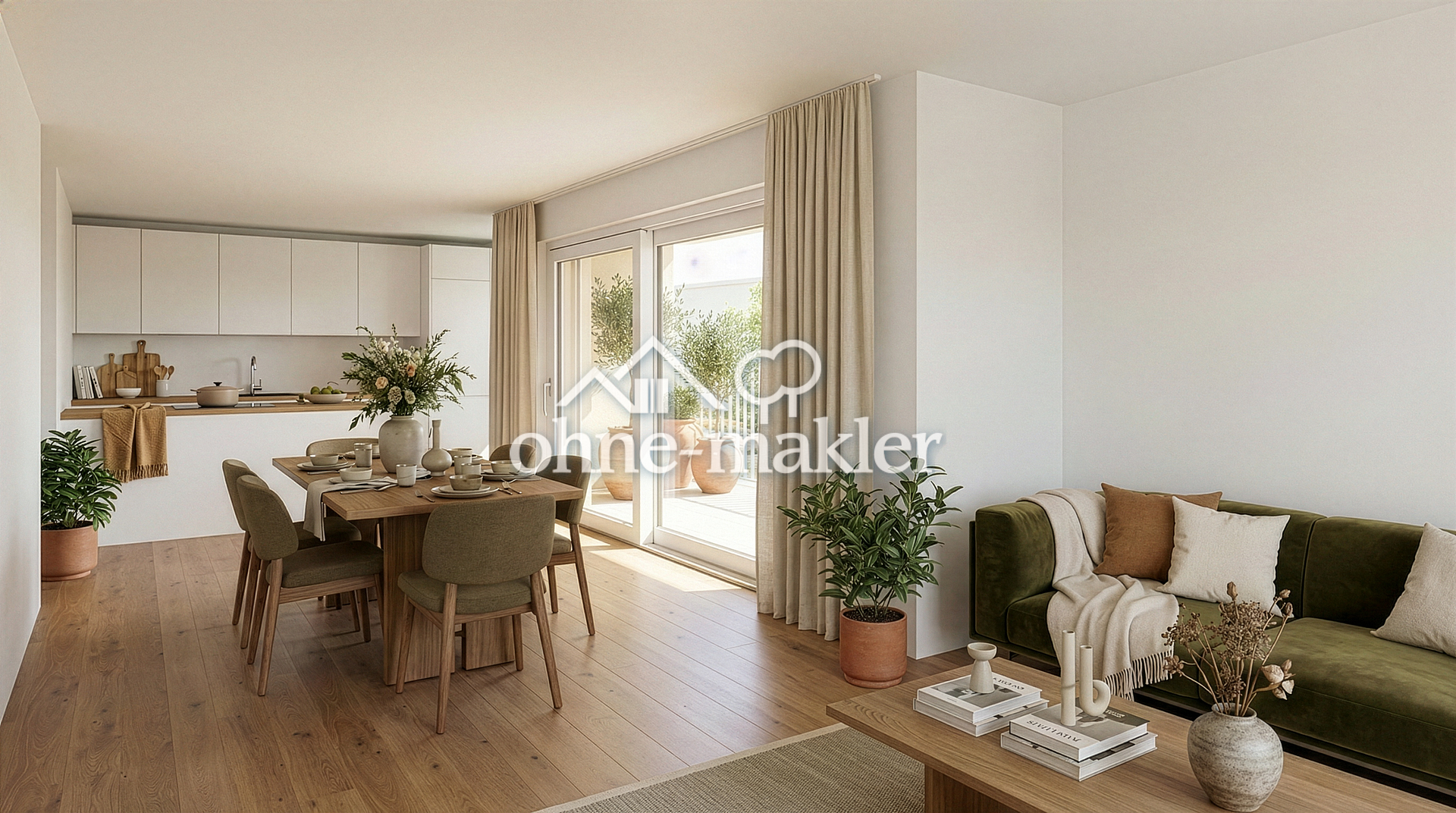 Moderne 4-Zimmer-Wohnung in exklusiver Lage, 88400 Biberach an der Riß