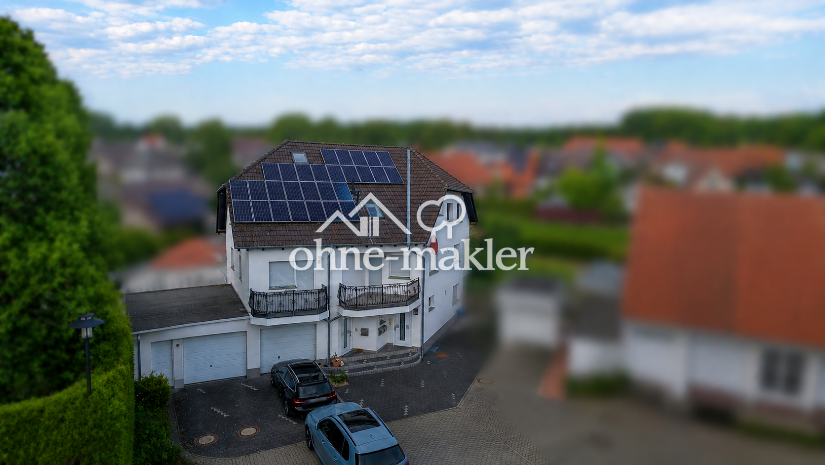 Dachgeschosswohnung mit Kamin & Balkon in Welver, 59514 Welver