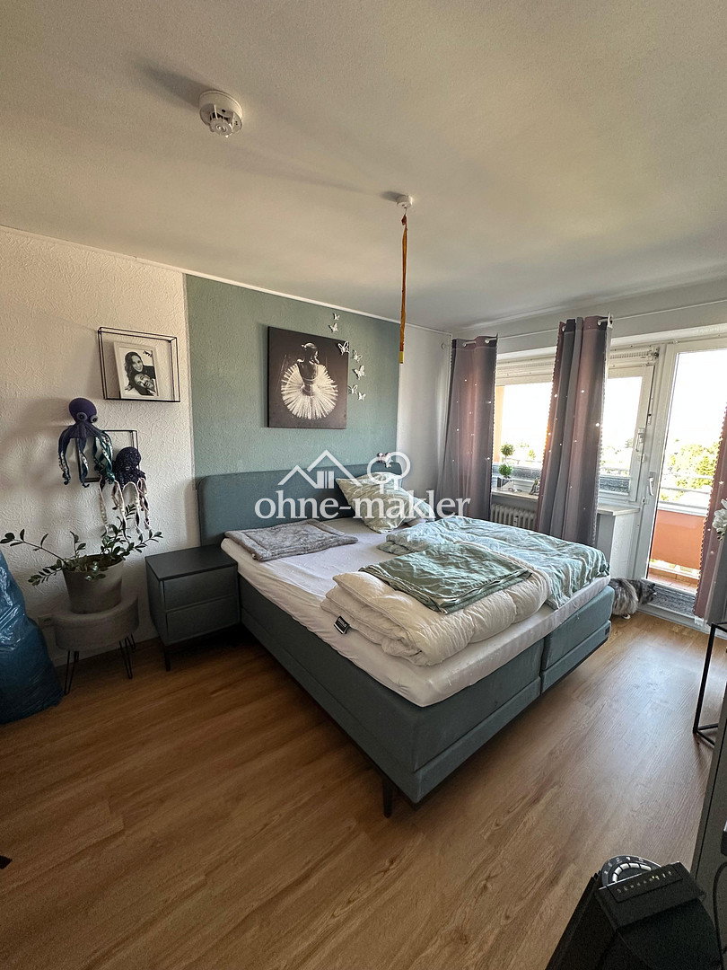 Germering sonnige Wohnung mit Balkon & Tiefgarage, 82110 Germering