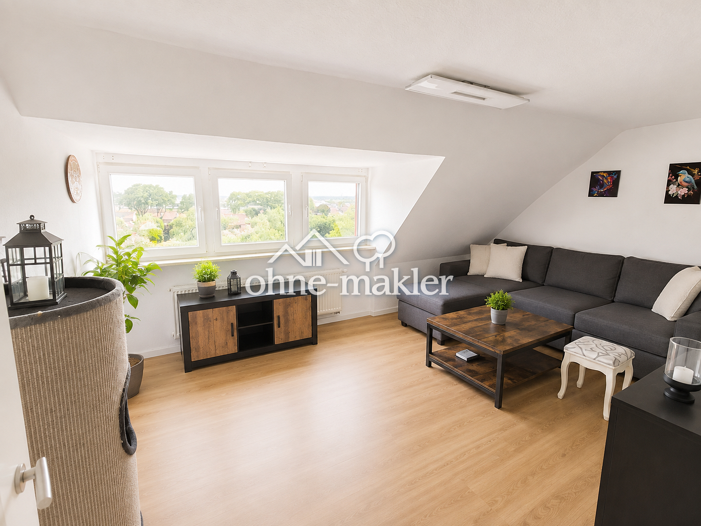 Dachgeschosswohnung mit Charme in Oberhausen, 46149 Oberhausen (Alsfeld Buschhausen Schwarze Heide Stadtmitte Sterkrade-Mitte)