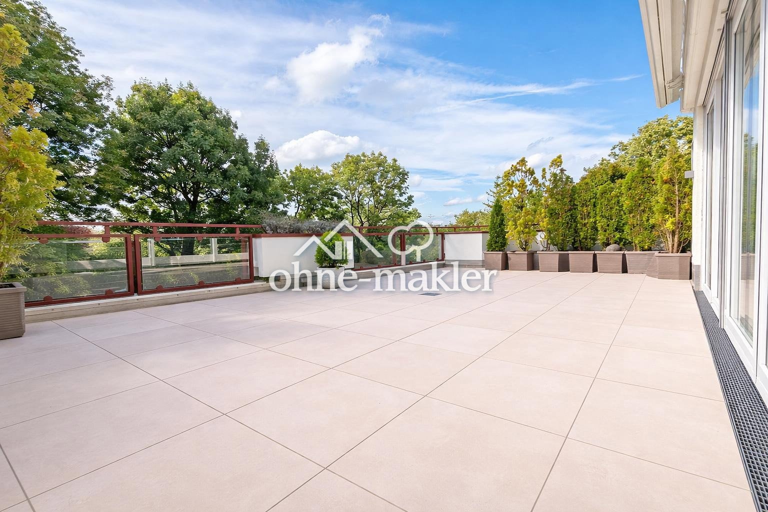 Exklusives Penthouse mit XXL-Dachterrasse am Isar-Hochufer, 81925 München (Bogenhausen)