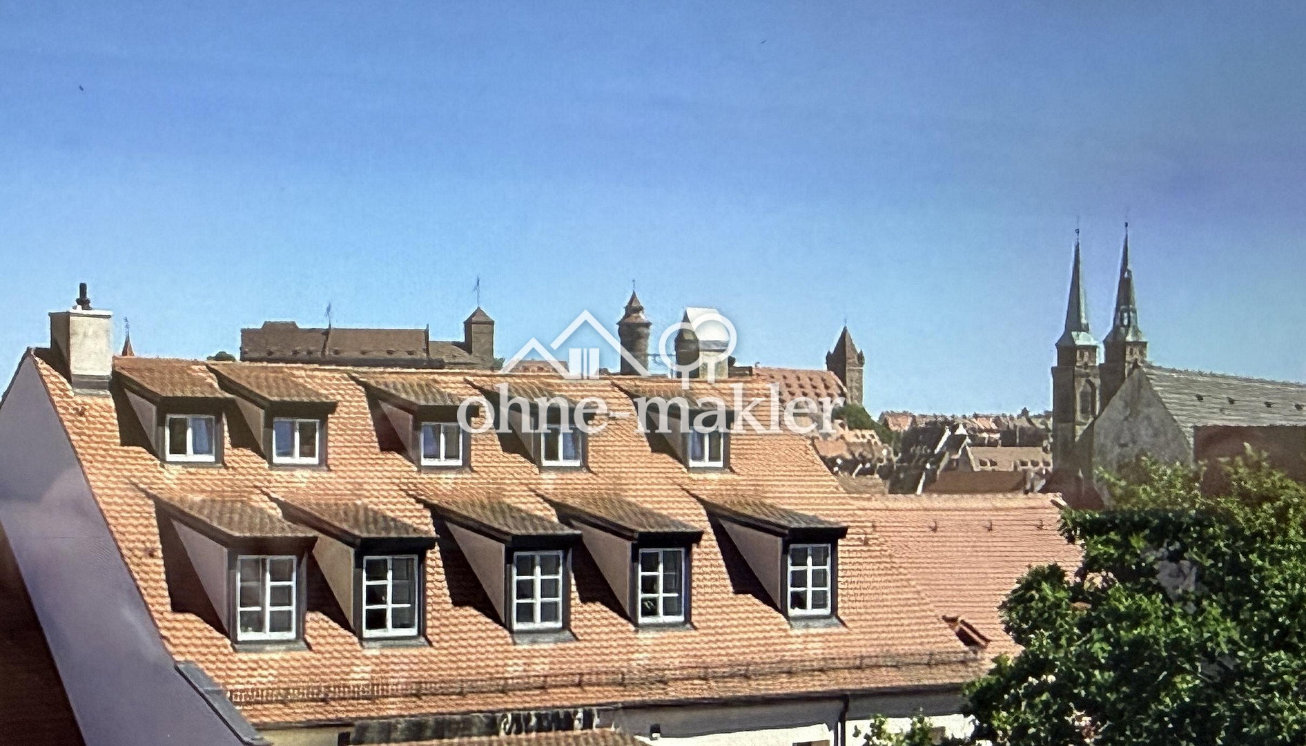 Traumhafter Blick auf die Burg – zentral in Nürnberg, 90403 Nürnberg (Gleißbühl Lorenz Sebald)