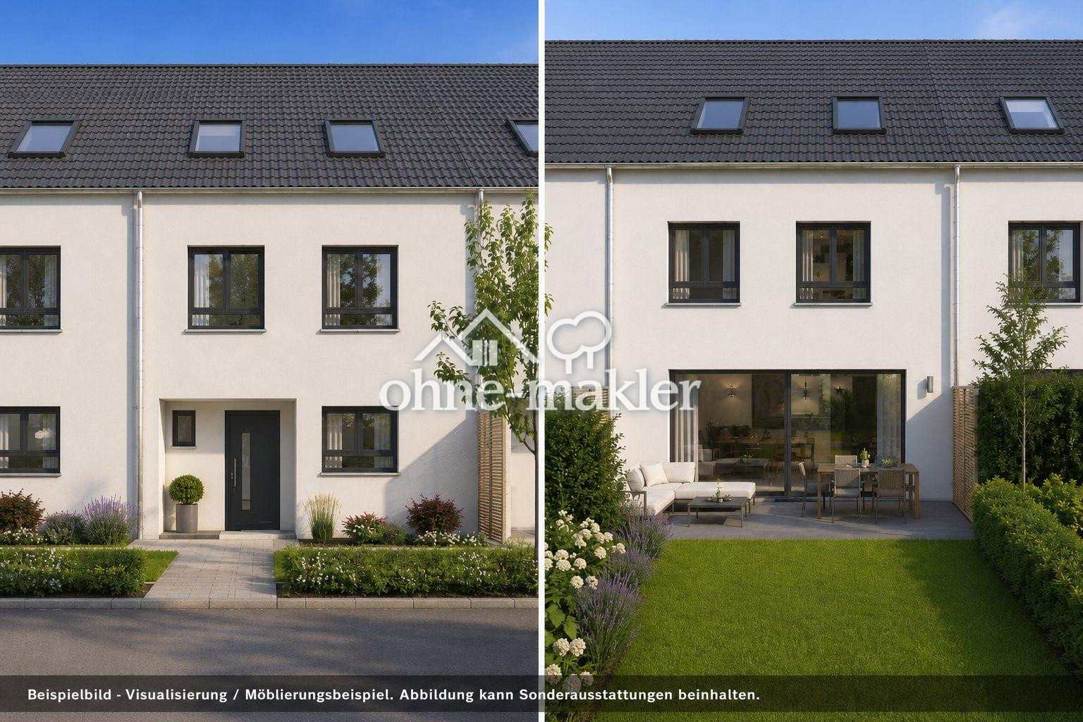 Exklusives Neubau-Reihenhaus mit PV-Speicher, 86415 Mering