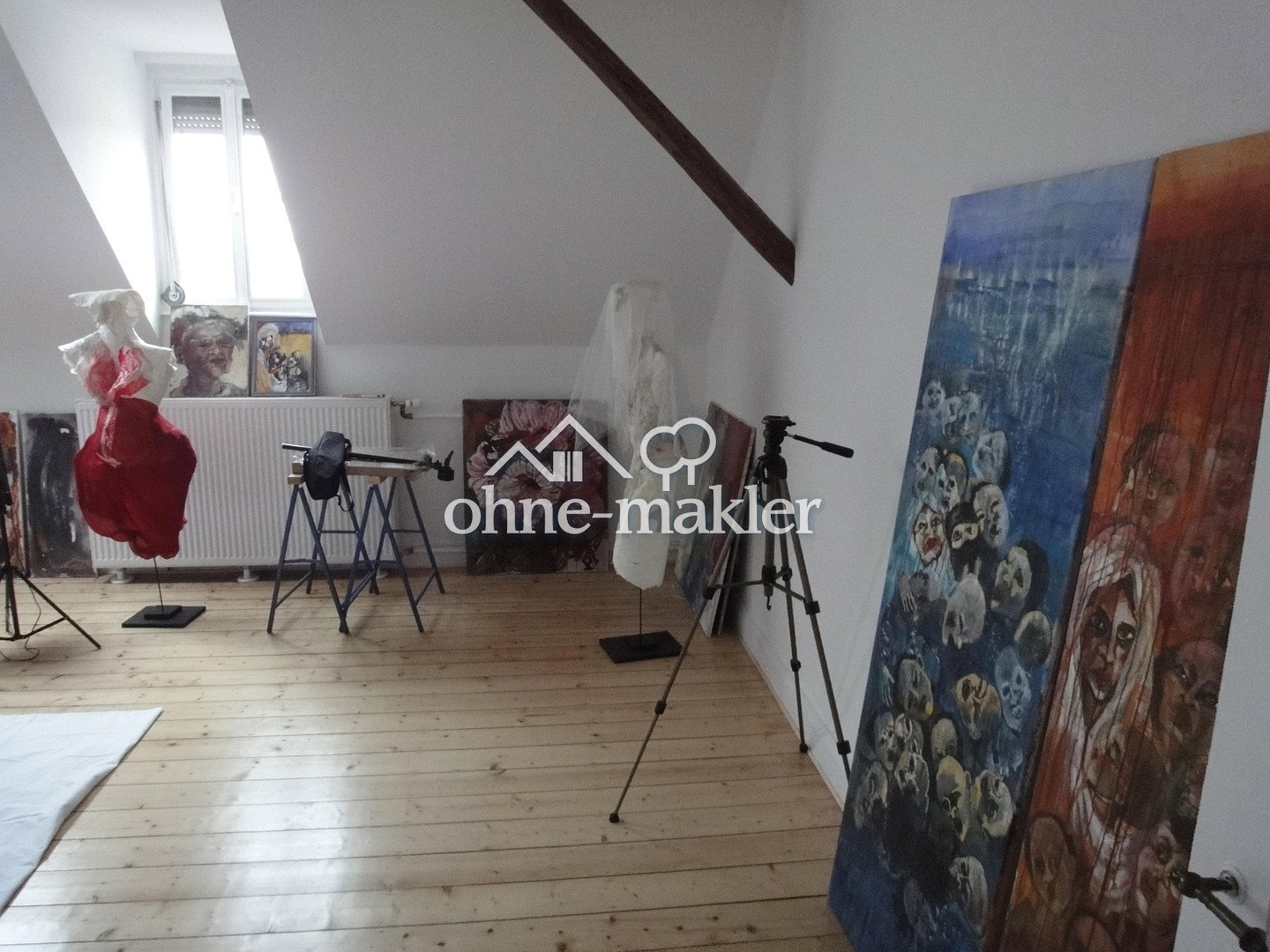 Atelierwohnung im Kurviertel – Helle Räume, 55543 Bad Kreuznach