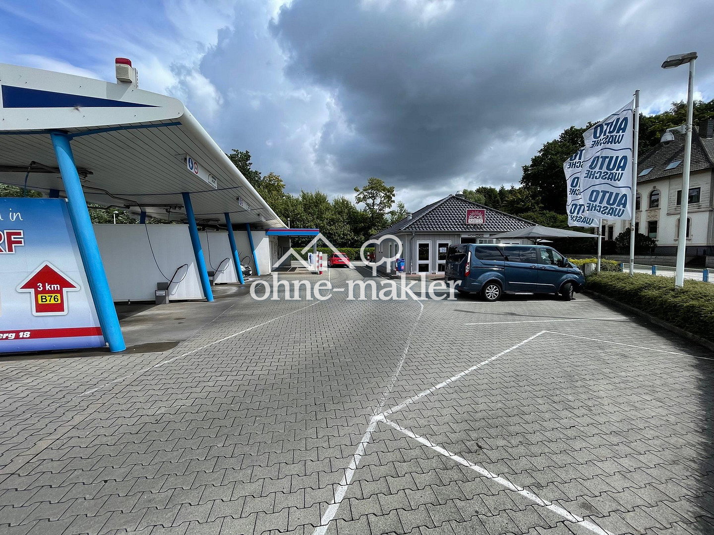 Waschplatzanlage mit Imbiss – Top-Lage in Busdorf, 24866 Busdorf