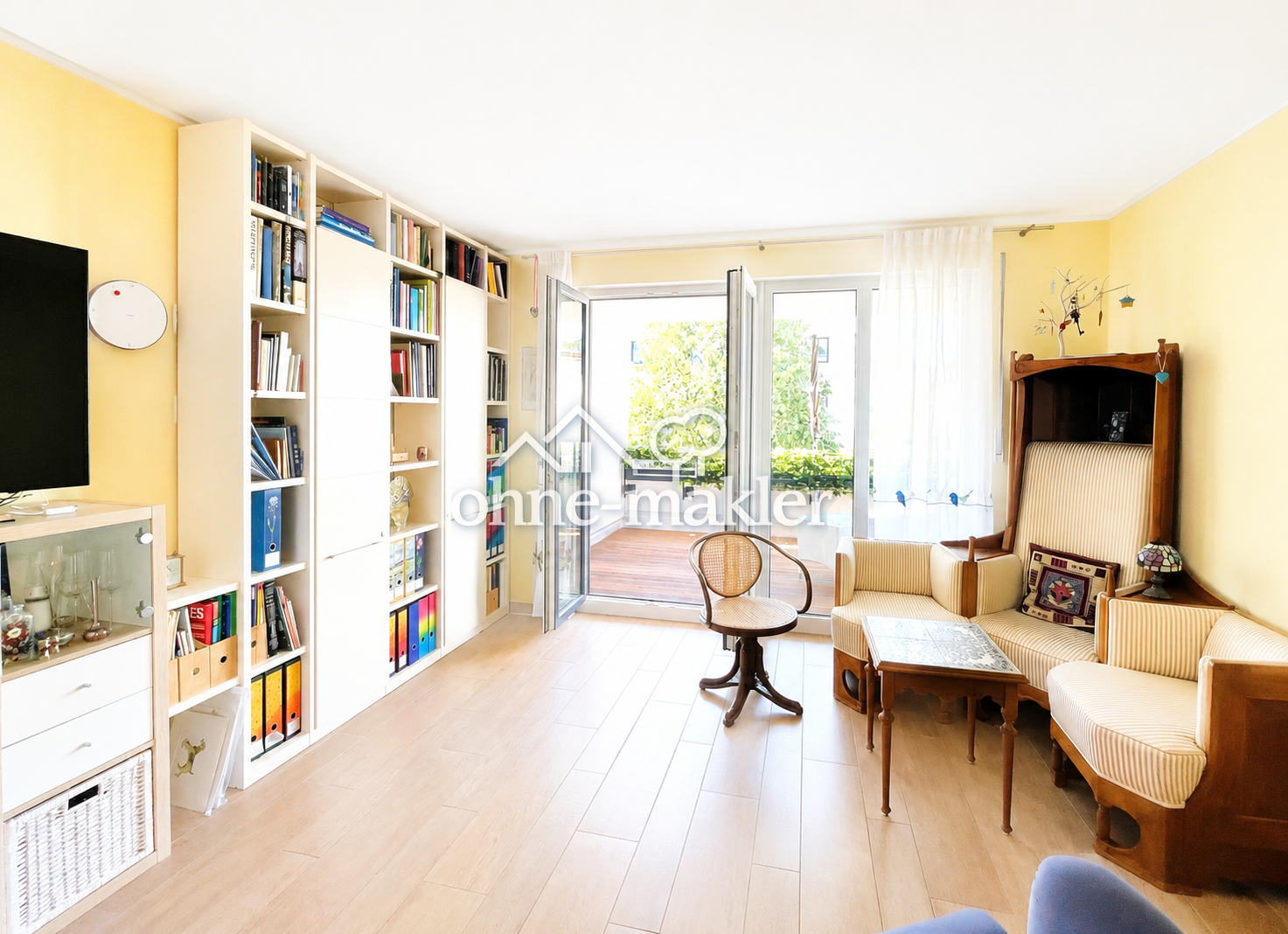 Ruhe im Zentrum – 3-Zimmer-Wohnung in Bogenhausen, 81925 München (Bogenhausen)