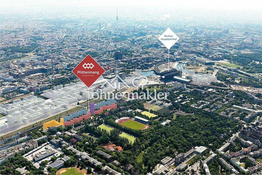 Luxus-Appartement direkt am Bahnhof, 10557 Berlin (Mitte Hansaviertel Moabit Tiergarten)