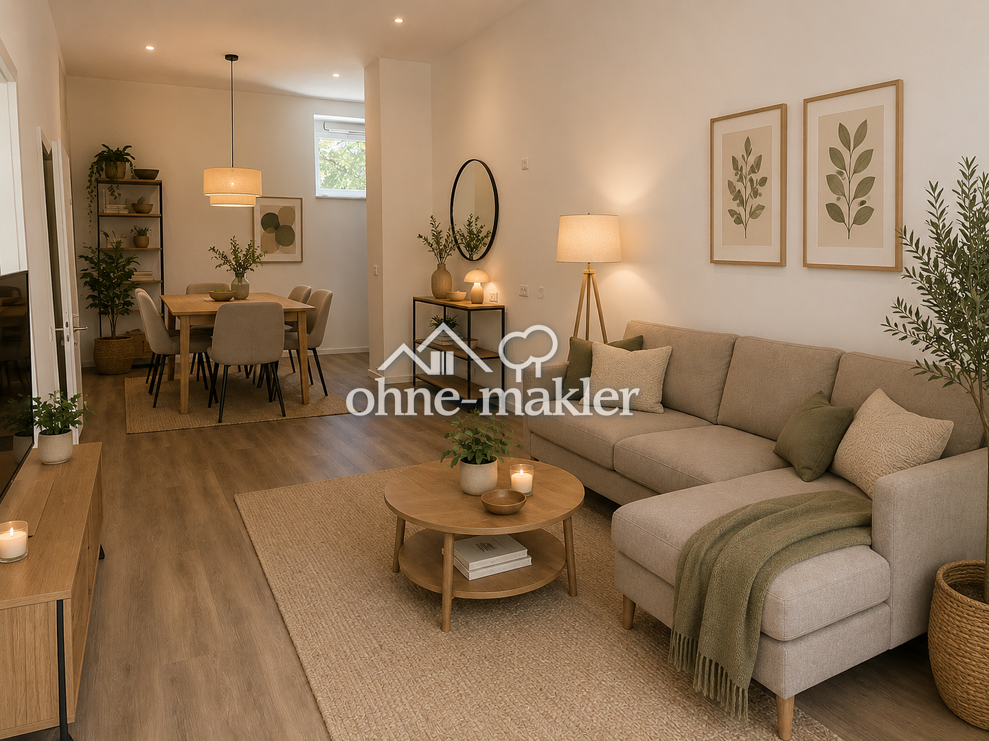 3-Zimmer-Wohnung mietfrei für einen Monat, 96052 Bamberg (Bamberg Gartenstadt Hirschknock Kramersfeld)