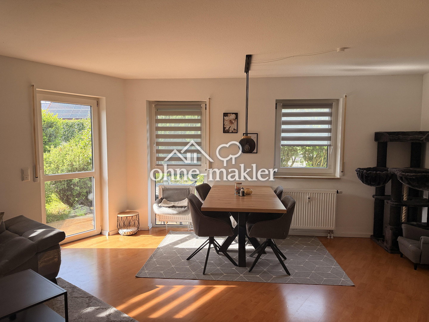Altersgerechte 2-Zimmer-Wohnung mit großem Gartenanteil, 91486 Uehlfeld