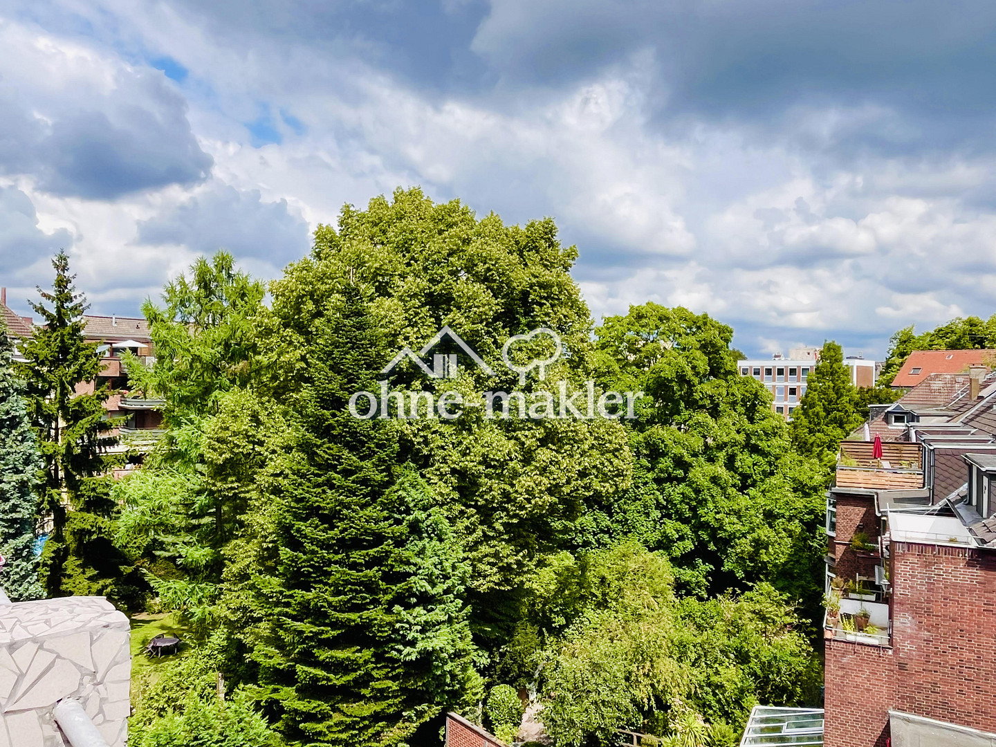 Penthouse mit Aussicht ins Grüne, 47051 Duisburg (Altstadt Dellviertel Duissern Kaßlerfeld)