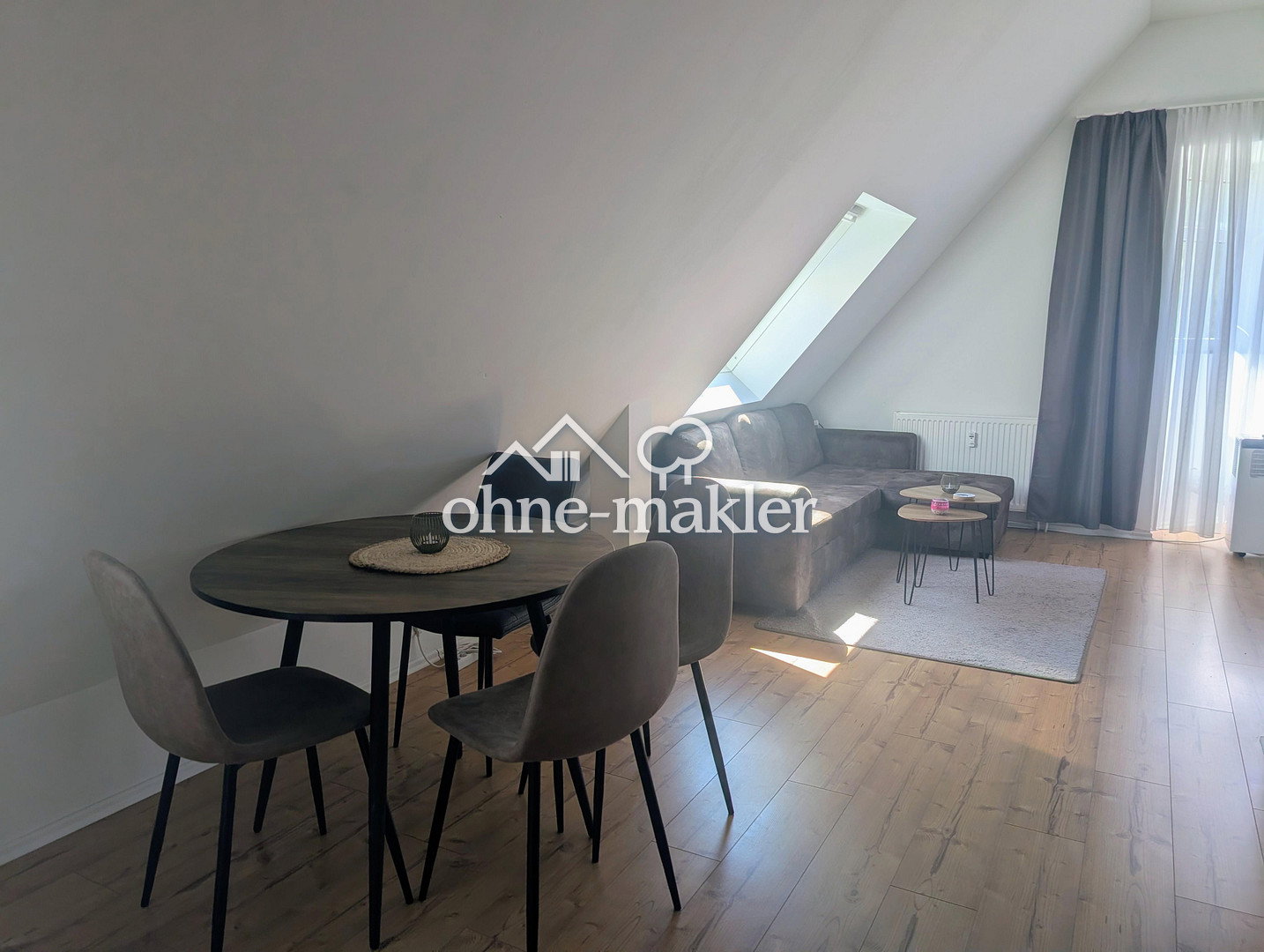 Vollmöbliertes Apartment in ruhiger Lage, 67661 Kaiserslautern (Dansenberg Hohenecken Innenstadt Mölschbach Siegelbach)