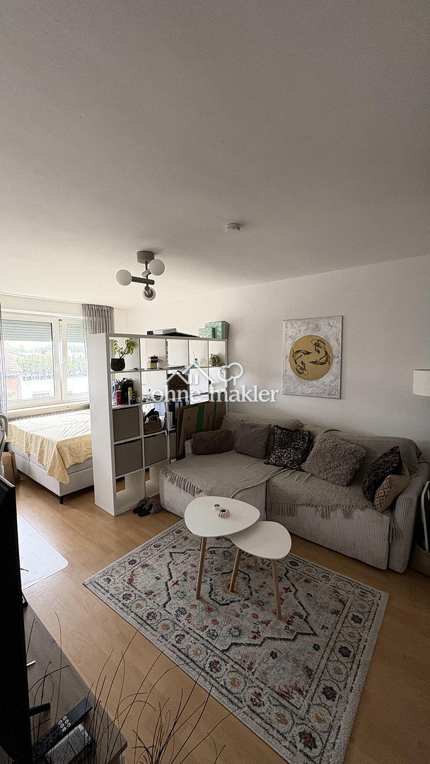 Helle Einzimmerwohnung in Ruhe und Nähe zum Olympiapark, 80809 München (Milbertshofen-Am Hart Neuhausen-Nymphenburg Schwabing-West)
