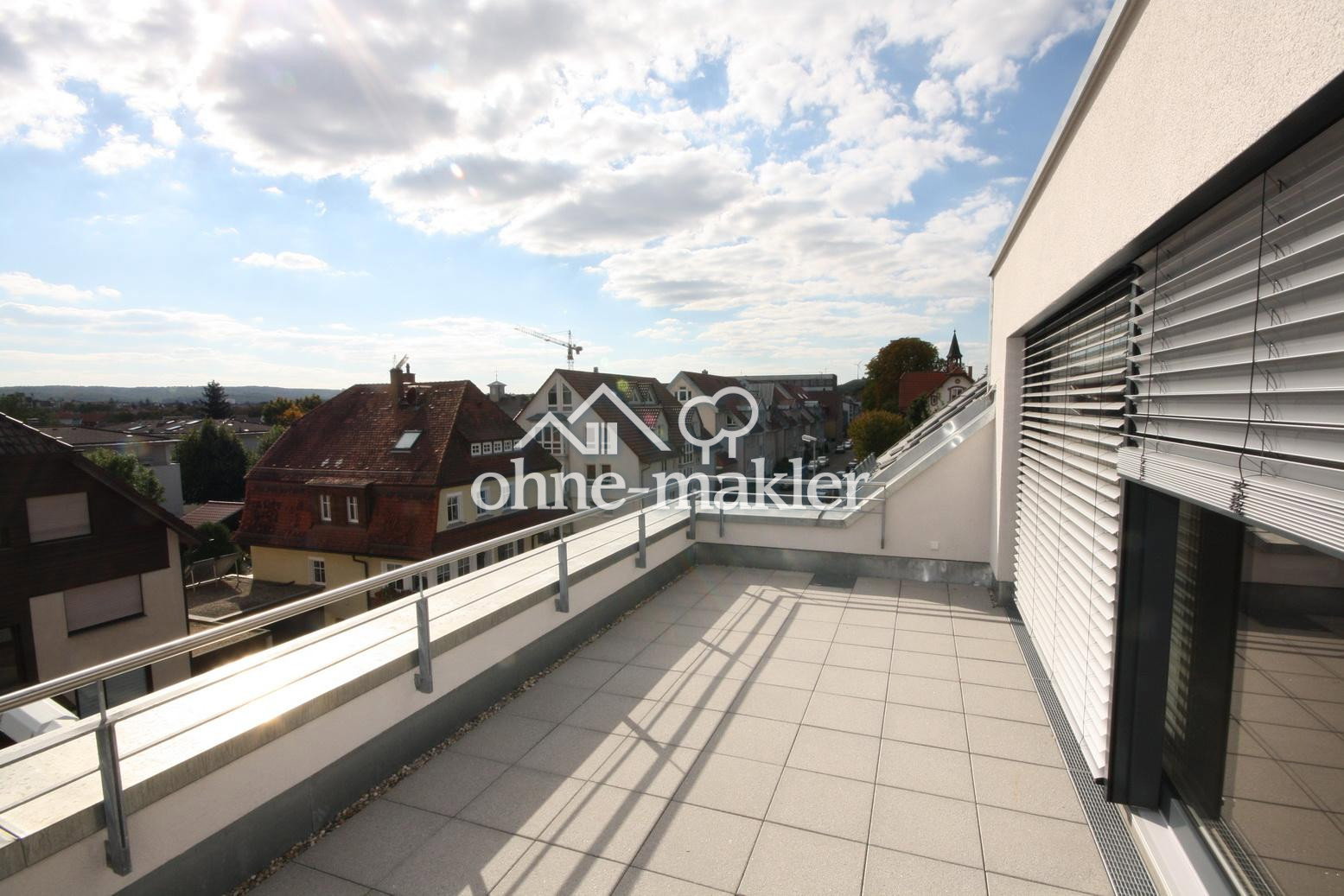 Luxus-Penthouse mit Stadtblick in Korntal, 70825 Korntal-Münchingen