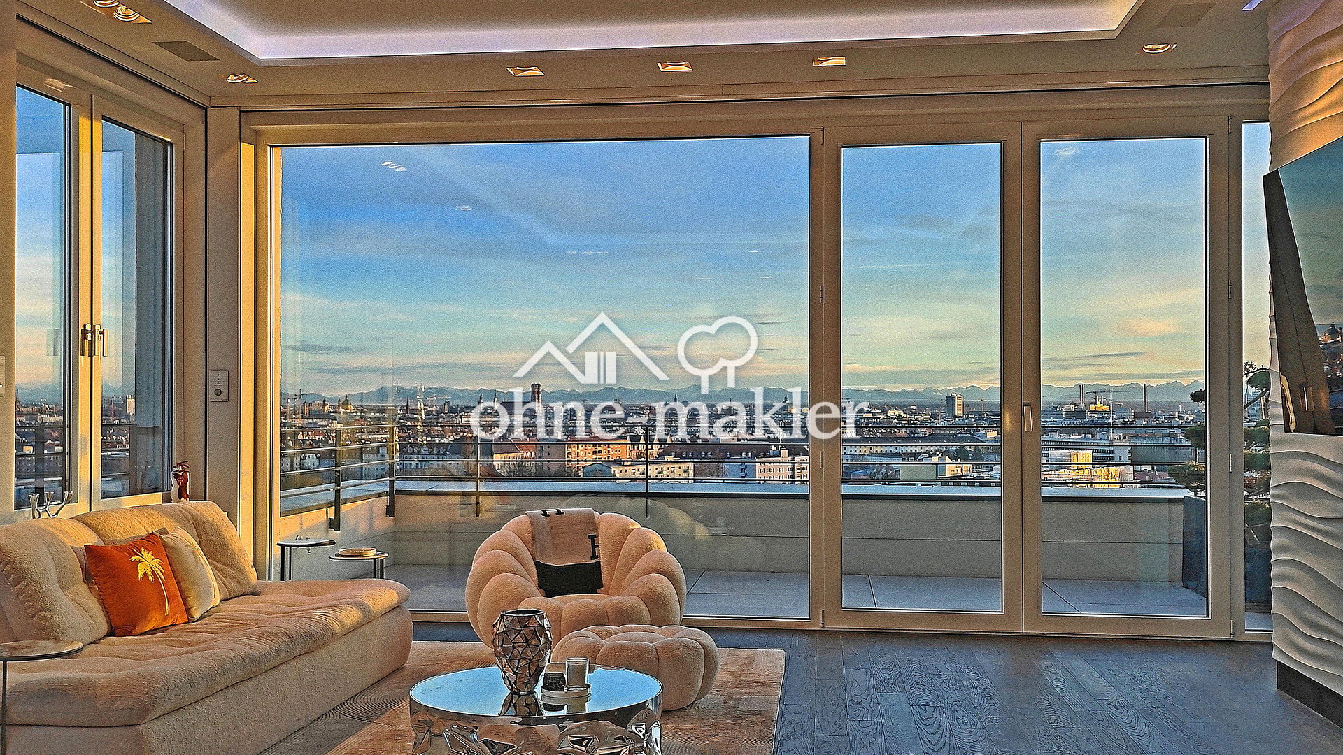 Iconische Aussicht – Luxus-Penthouse in Mitten, 80796 München (Schwabing-West)